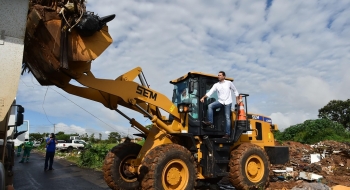Gestão Vilela prioriza limpeza de Aparecida e pede apoio da população